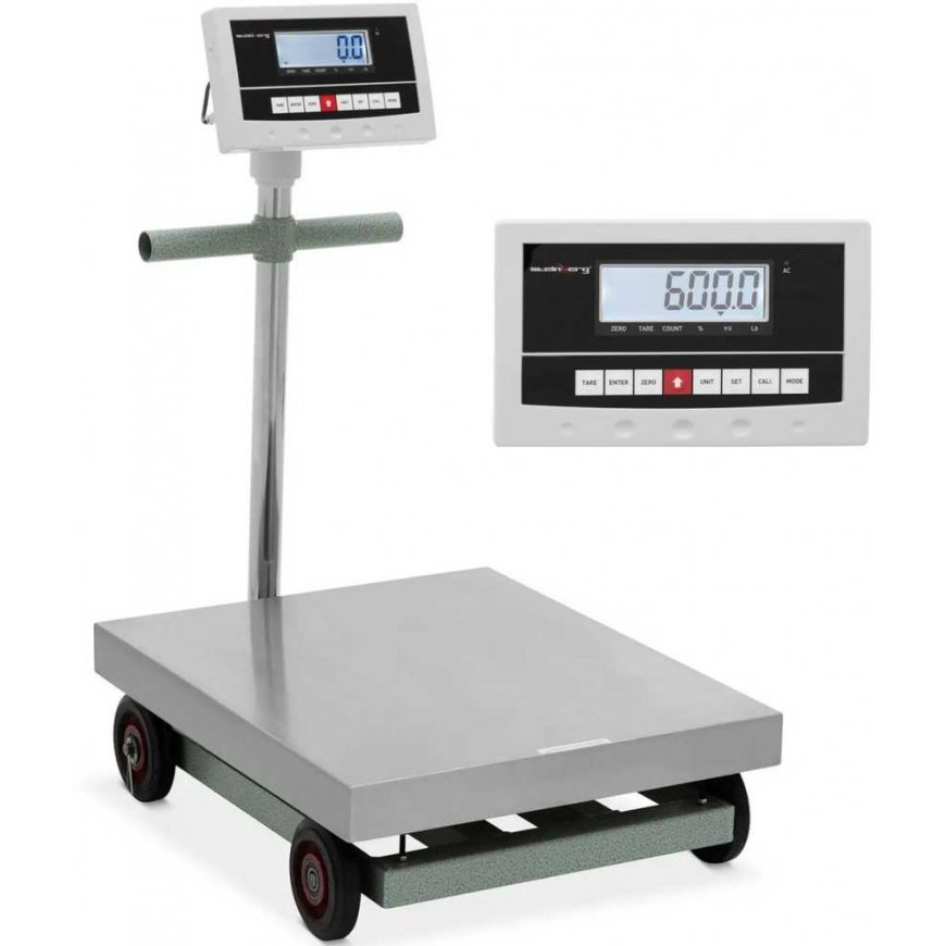 Virtuvinės svarstyklės Steinberg Systems Sandėlio patikrinimo platformos svarstyklės 50 x 60 cm 600 kg / 0,1kg