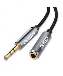 Audio cable CHOETECH 3.5mm, MF, 2m
