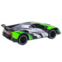 Lean Toys Sports Car Remote Controlled RC 1:10 25km/h Lights Žalias Lean Toys Sports Car Remote Controlled RC 1:10 25km/h Lights Žalias