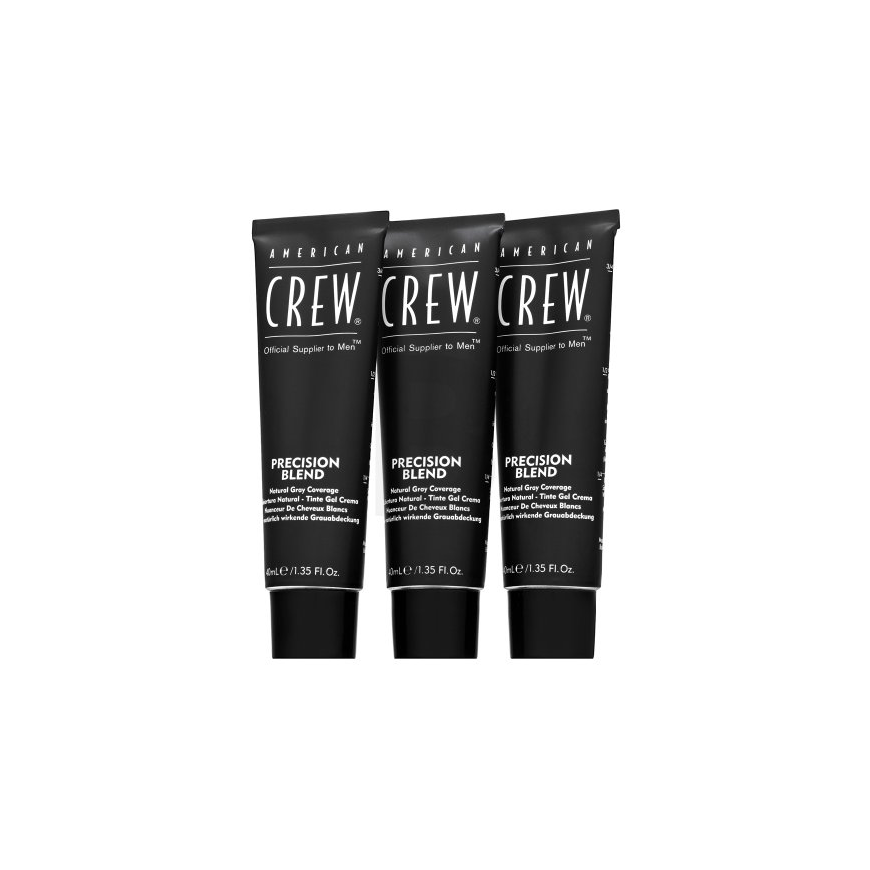American Crew Precision Blend 5 6 Medium Ash Set, 3 Pieces – 3