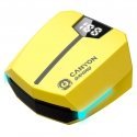 Canyon GTWS-2 Гарнитура Беспроводной Заушины Игровой USB Type-C Bluetooth Зарядная стойка Желтый