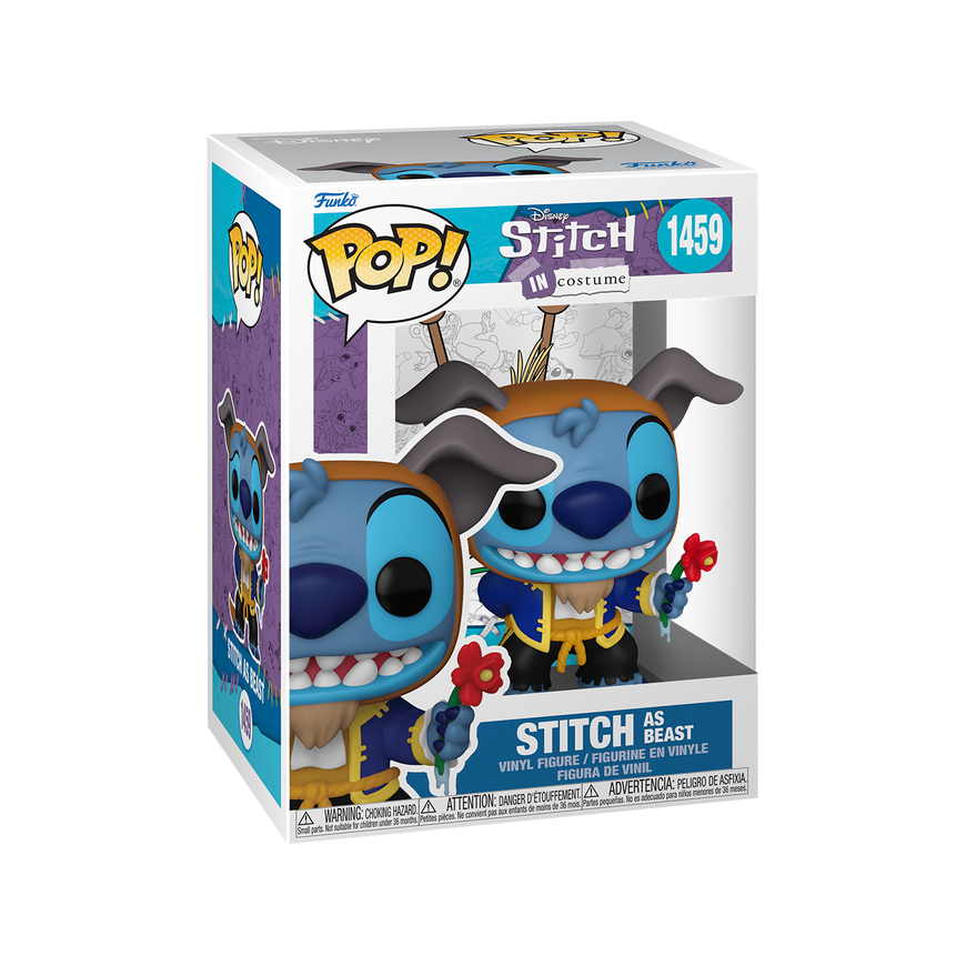 FUNKO POP! Vinyl Figure: Stitch (Beast Costume)