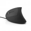 MediaRange MROS231 pele Birojs Kreisā roka USB Type-A Optisks 2400 DPI