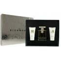 John Richmond Set John Richmond: John Richmond, Natural, Hydrating, Losjonas kūnui, 50 ml + Juodas Metal, Natural, Cleansing, Du