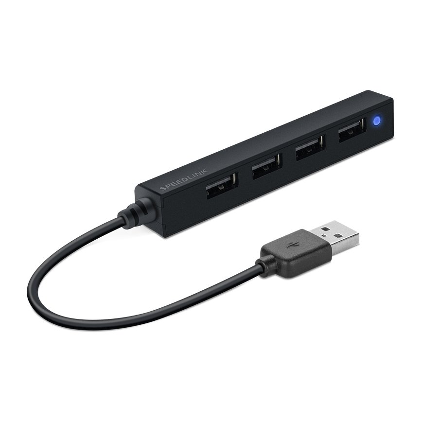 SPEEDLINK SNAPPY SLIM 480 Mbit/ai Juoda