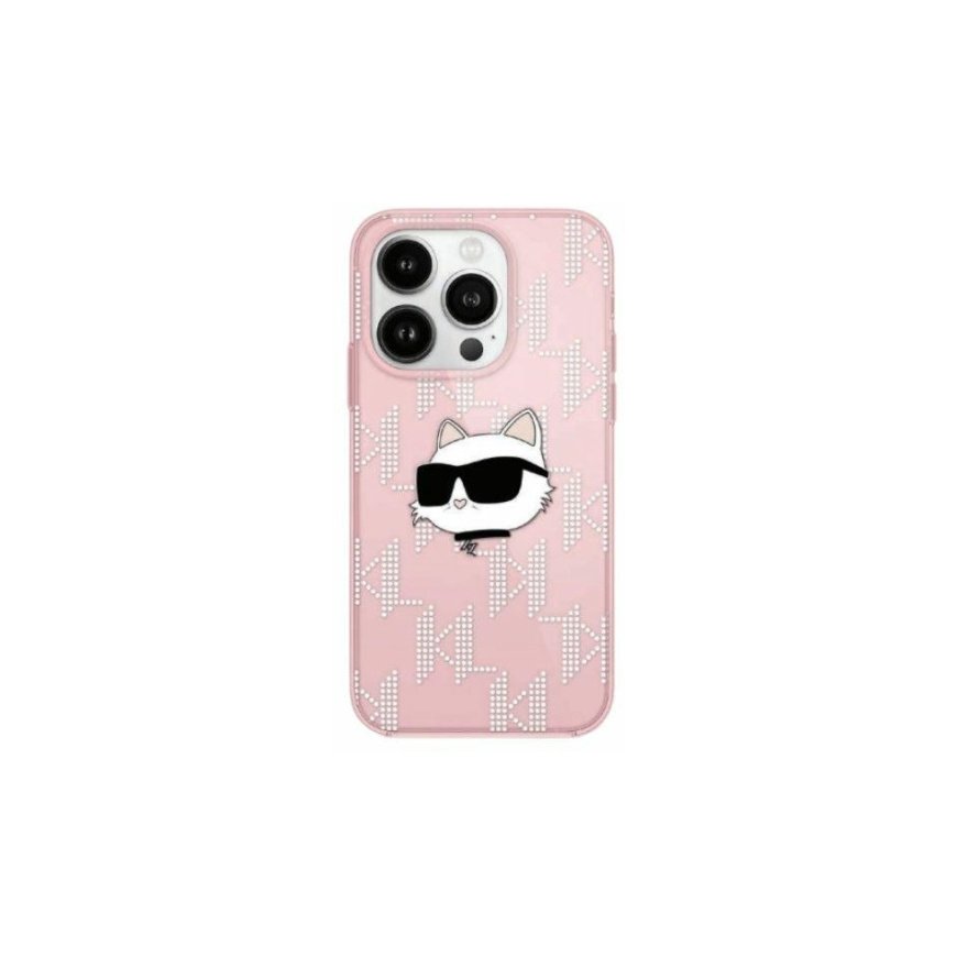 Karl Lagerfeld KLHCP13LHKLPCHP iPhone 13 Pro | 13 6.1" różowy|pi