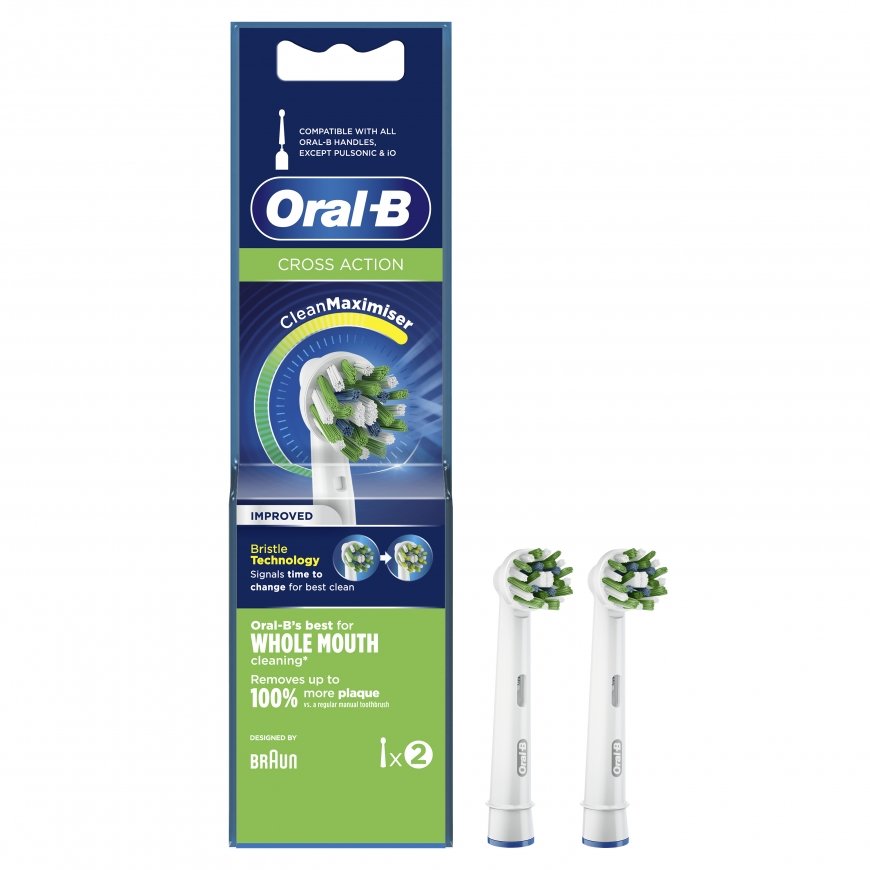 Oral-B CrossAction Clean Maximiser Brush Heads