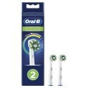Oral-B CrossAction Clean Maximiser Brush Heads 2 pc(s) White Oral-B CrossAction Clean Maximiser Brush Heads 2 pc(s) White