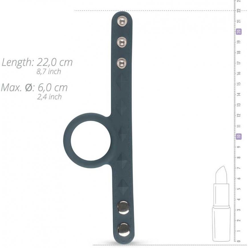 Easytoys Shenzhen Eva Boners Cock & Ball Strap L – 5