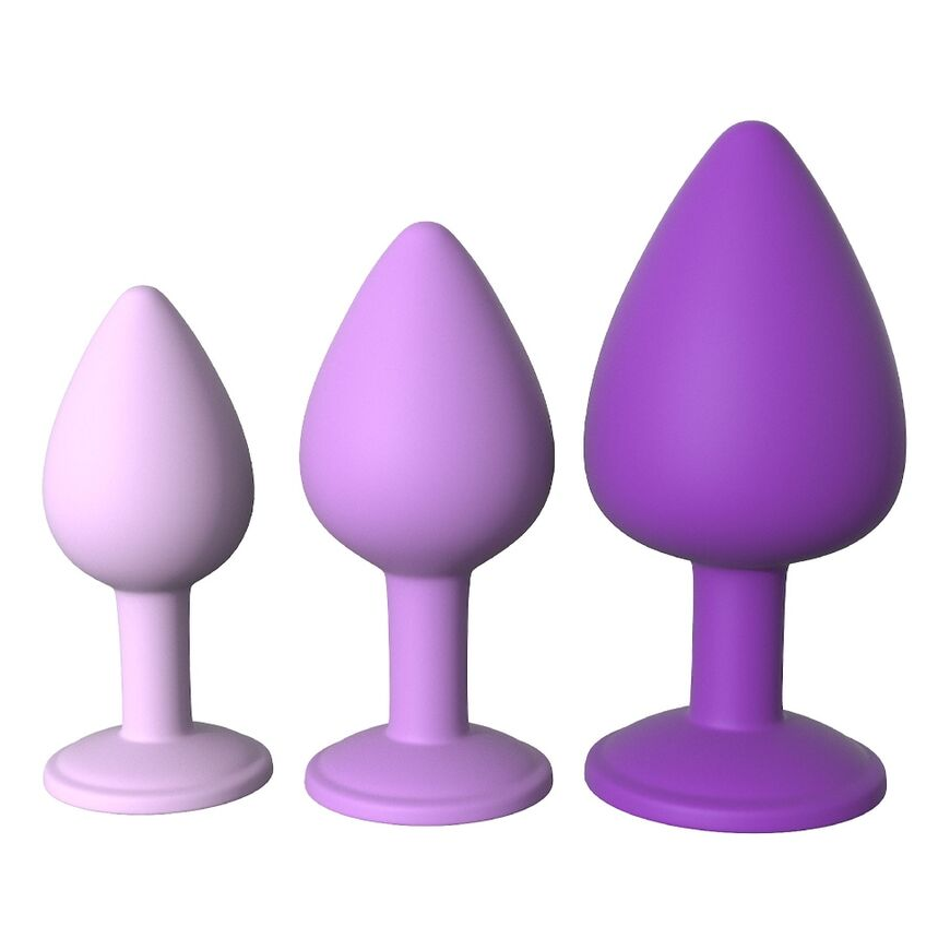 Pipedream Fantasy For Her Set wtyczek analnych korki with brylantami plug – 2