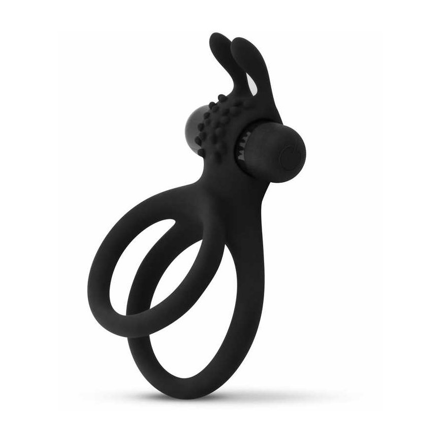 Easytoys Useeker Easytoys Double Vibrating Cock Ring with Rabbit Ears