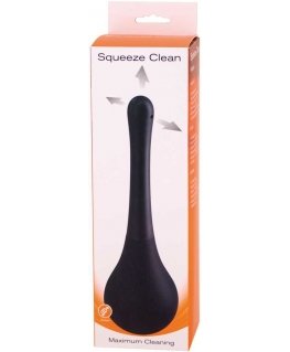 Seven creations Irygator Gruszka Anal/hig-SQUEEZE CLEAN Black