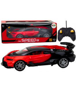 Lean Toys Remote Controlled Sports Car Raudona 1:16 RC Car
