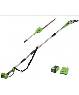 Multifunkcinis įrankis sodui Greenworks GD40PSHK4 40 V 1x4,0 Ah akum.