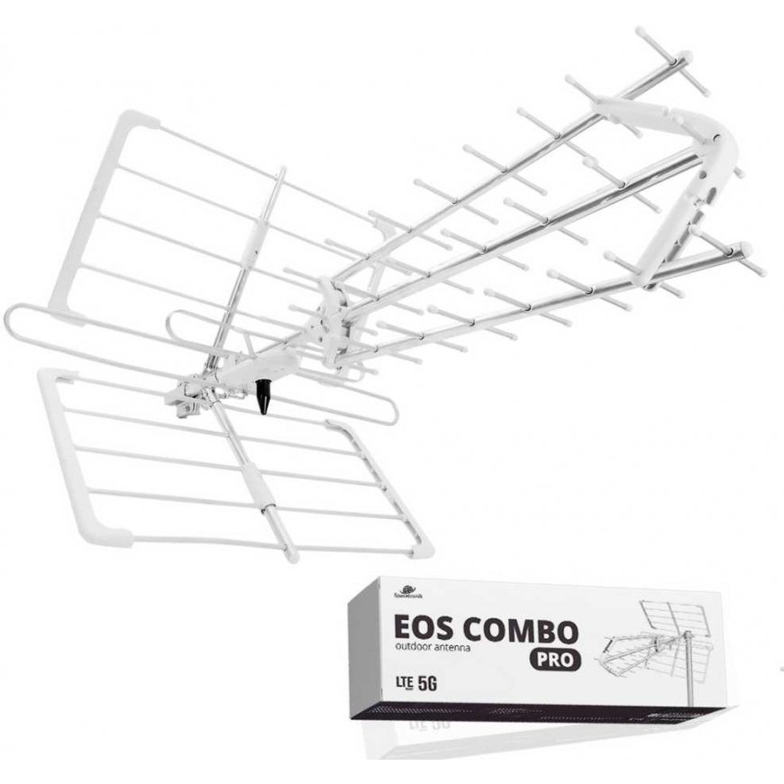 Antenna DVB-T2 Spacetronik EOS PRO Combo White – 4