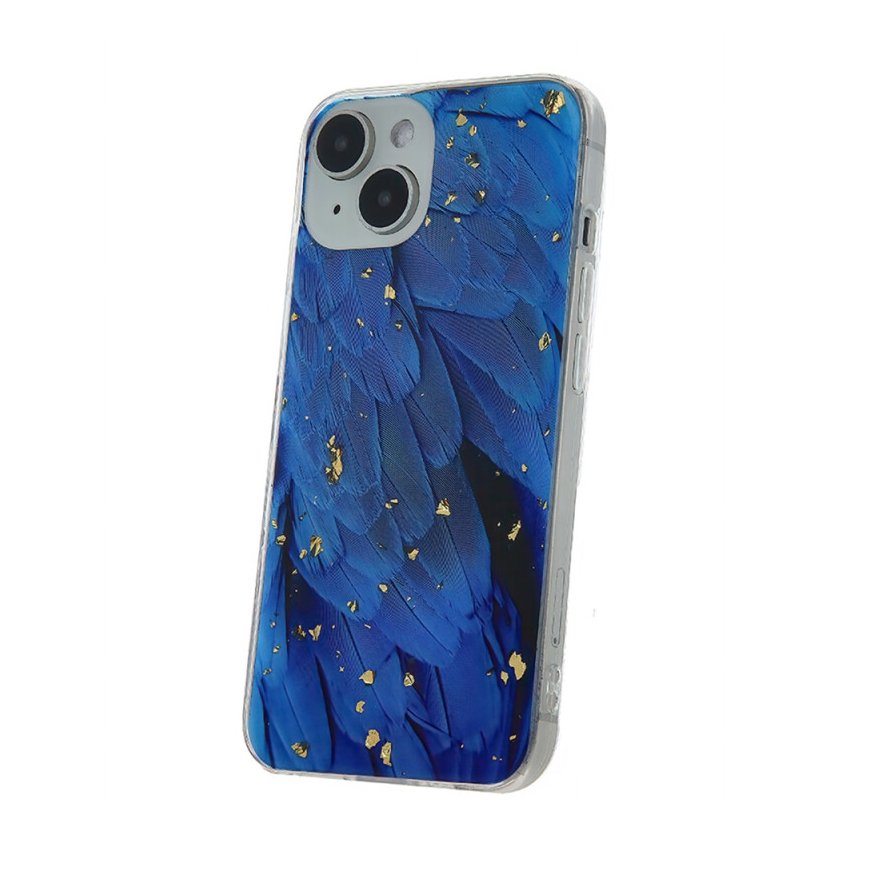 Fusion Gold Glam Blue silicone case for Samsung A546 Galaxy A54