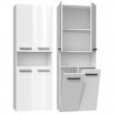 Topeshop NEL 2K DK BPOŁ шкафчик для ванной комнаты Белый Topeshop NEL 2K DK BPOŁ шкафчик для ванной комнаты Белый