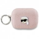 Karl Lagerfeld KLA2PGKIPP AirPods 1|2 cover różowy|pink Monogram
