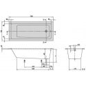 Villeroy_Boc AKRIL VON VILLEROY BOCH TARG PL 1.7X0.75