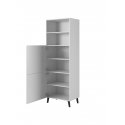 Cama Cabinet ABETO 60x40x176.5 cm white/gloss white Cama Cabinet ABETO 60x40x176.5 cm white/gloss white
