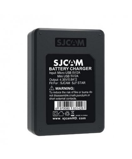 SJCam Оригинальная SJ7 Star Двух USB Слотов USB DC 4.35V 0.8A Зарядка аккумуляторов с Micro USB Кабелем – 3