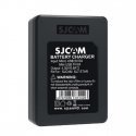 SJCam Oriģināls SJ7 Star Divu USB Ligzdu USB DC 4.35V 0.8A Akumulātoru Lādētājs ar Micro USB Kabeli SJCam Oriģināls SJ7 Star Divu USB Ligzdu USB DC 4.35V 0.8A Akumulātoru Lādētājs ar Micro USB Kabeli