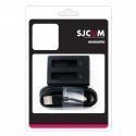 SJCam Оригинальная SJ7 Star Двух USB Слотов USB DC 4.35V 0.8A Зарядка аккумуляторов с Micro USB Кабелем SJCam Оригинальная SJ7 Star Двух USB Слотов USB DC 4.35V 0.8A Зарядка аккумуляторов с Micro USB Кабелем
