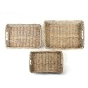 Mondex Since 1986 GUSTAV Komplet 3 tac 56x40xh8cm/50x34xh7cm/45x29xh6cm