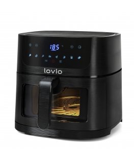 Lovio LVAF002BK PureFry XL Smart 6L Black