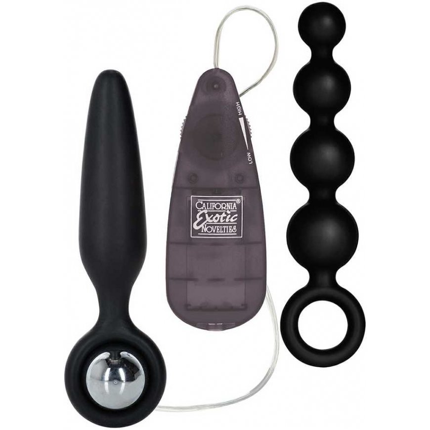 Calexotics Plug/vibr-BOOTY CALL BOOTY VIBRO KIT Black – 2