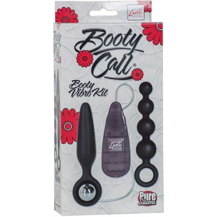 Calexotics Plug/vibr-BOOTY CALL BOOTY VIBRO KIT Black – 3