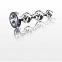 TOYJOY Korek anal probe steel bullet diamond 13cm TOYJOY Korek anal probe steel bullet diamond 13cm