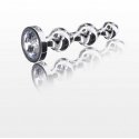 TOYJOY Korek anal probe steel bullet diamond 13cm TOYJOY Korek anal probe steel bullet diamond 13cm