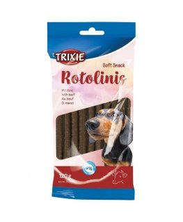 Treats for dogs : Trixie Rotolinis, beef, 12gb., 120g