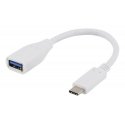 Deltaco USBC-1205 USB-kaapeli 0,15 m Micro-USB A Valkoinen Deltaco USBC-1205 USB-kaapeli 0,15 m Micro-USB A Valkoinen
