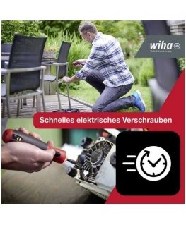 Drill Wiha speedE® PocketDrive 45791 Battery screwdriver 3.7 V Lithium inkl. batteries