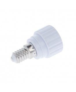 E14 to GU10 Adapter for lampholders