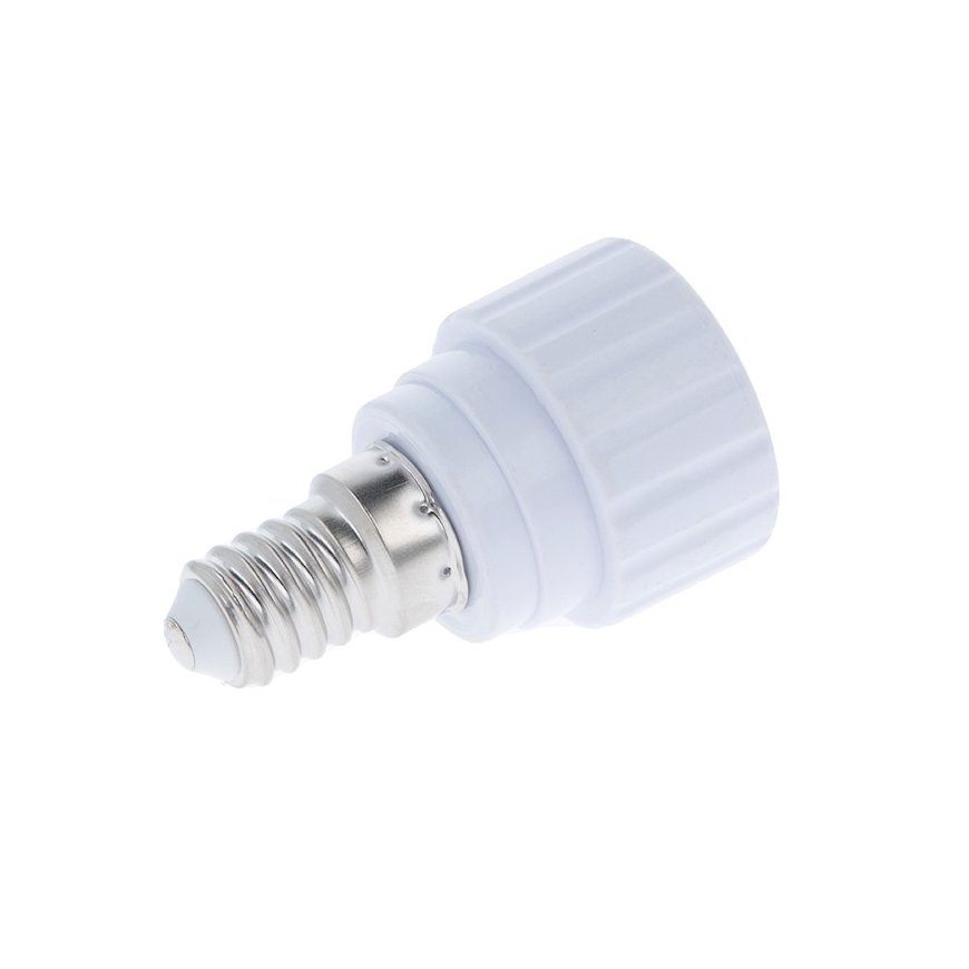 E14 to GU10 Adapter for lampholders