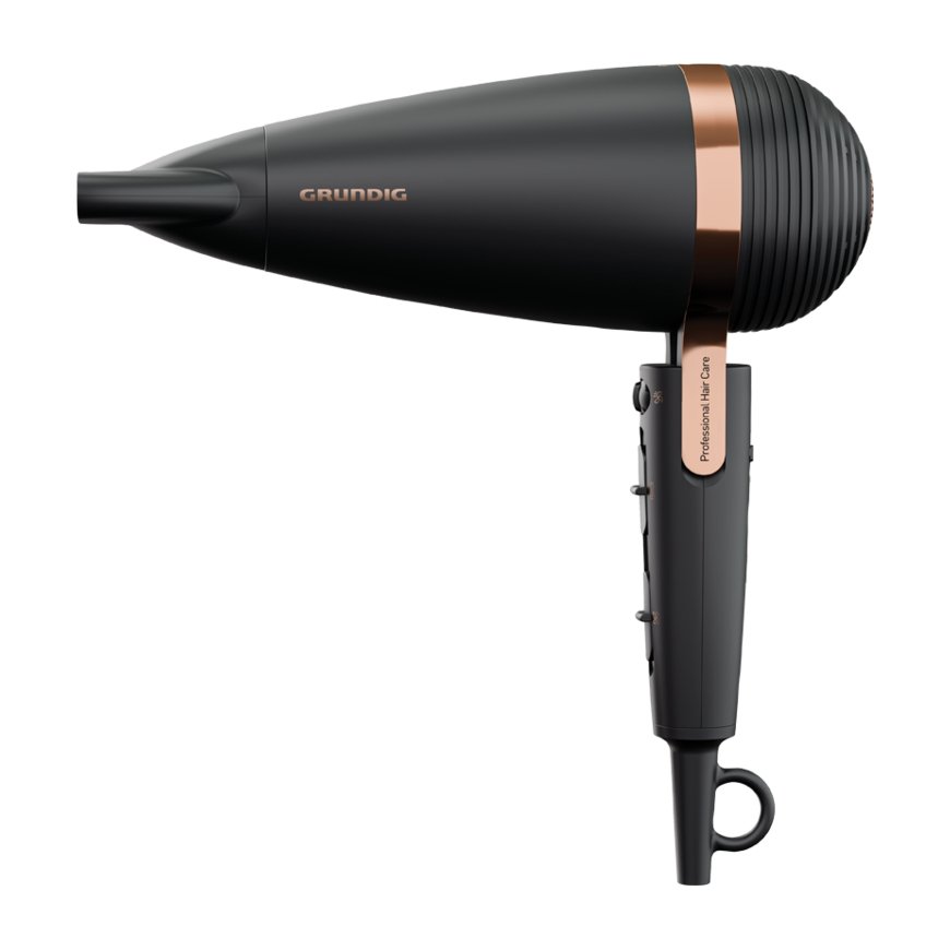Grundig HD 8080 hair dryer 2300 W Black, Rose gold