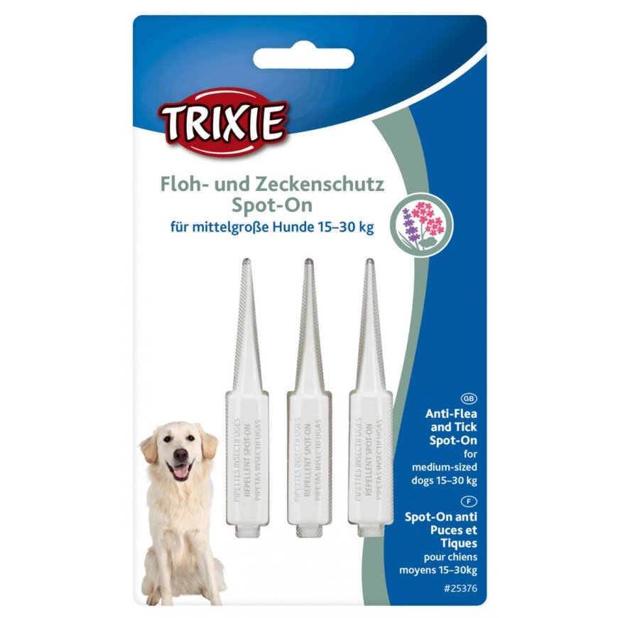TRIXIE 25376 lemmiklooma puugi- ja kirbuhammustuse ravim