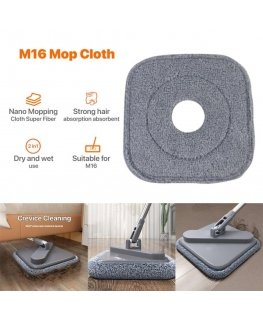 Replaceable microfibre mop Love Spin mop 360°