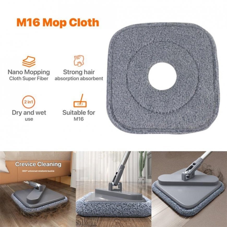Replaceable microfibre mop Love Spin mop 360°