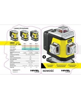 Nivelsystemtopcon NIVEL SYSTEM CROSS CROSS LASER CL4G 4x360