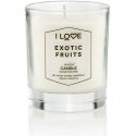 I Love, Exotic Fruits, Mango, Grapefruit, Mango, Pineapple, Scented Candle, 160 g I Love, Exotic Fruits, Mango, Grapefruit, Mango, Pineapple, Scented Candle, 160 g
