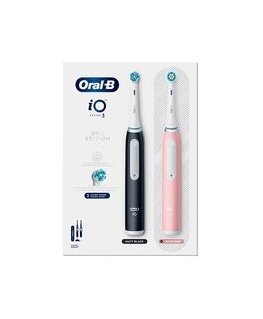 Oral-B iO Series 3n Matt Black/Blush Pink with 2nd handpiece