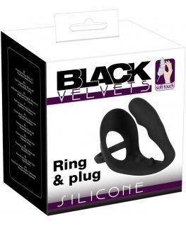 Orion Black Velvets Ring & Plug