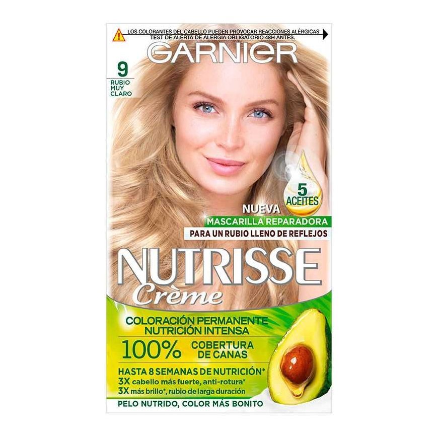Garnier Nutrisse Crème nourishing Color 9 Very Light Intended for light hair – 5