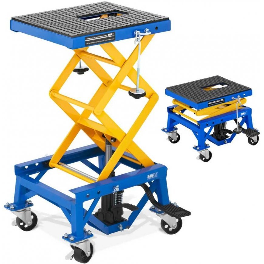 MSW Mobile motorcycle lift 35-87 cm