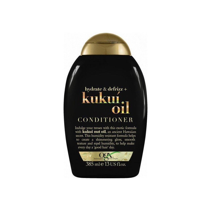 Ogx Kukui oil conditioner against hair