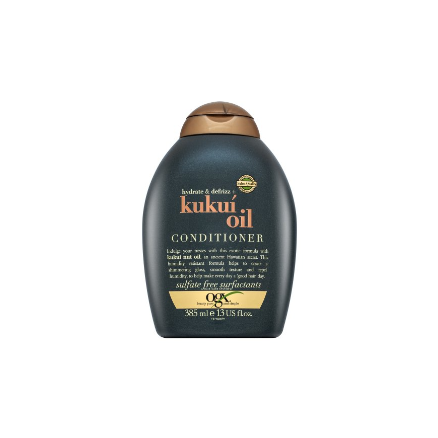 Ogx Kukui aliejaus kondicionierius nuo plaukų slinkimo 385ml – 3